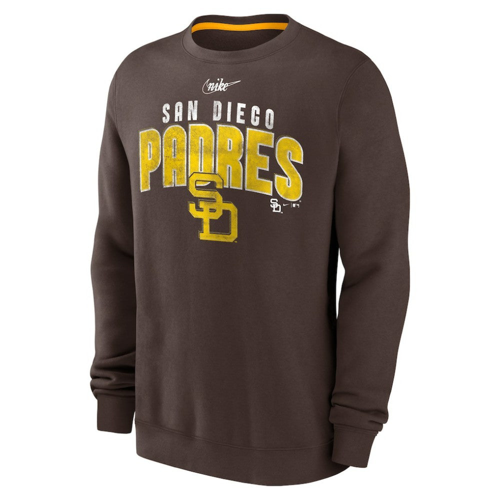 San Diego Padres Nike Cooperstown Collection Team Shout Out Pullover Sweatshirt Sale