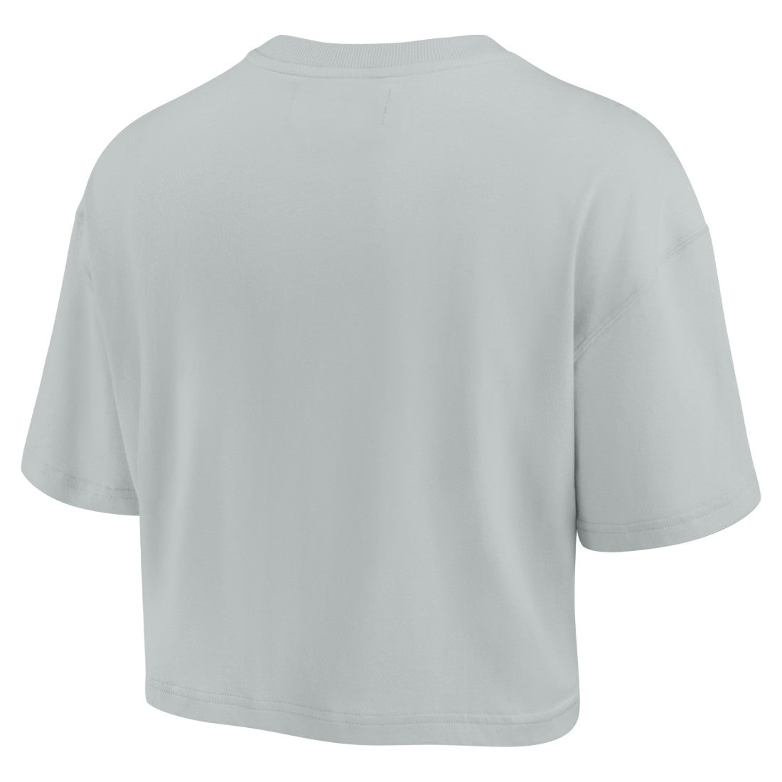 Green Bay Packers Women's Elements Super Soft Boxy Cropped T-Shirt - Gray - Fanatics