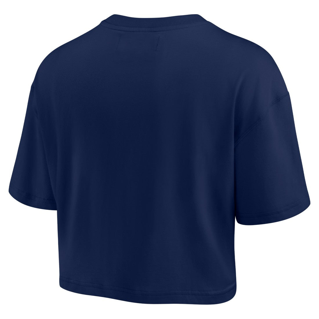 Denver Broncos Women's Elements Super Soft Boxy Cropped T-Shirt - Navy - Fanatics