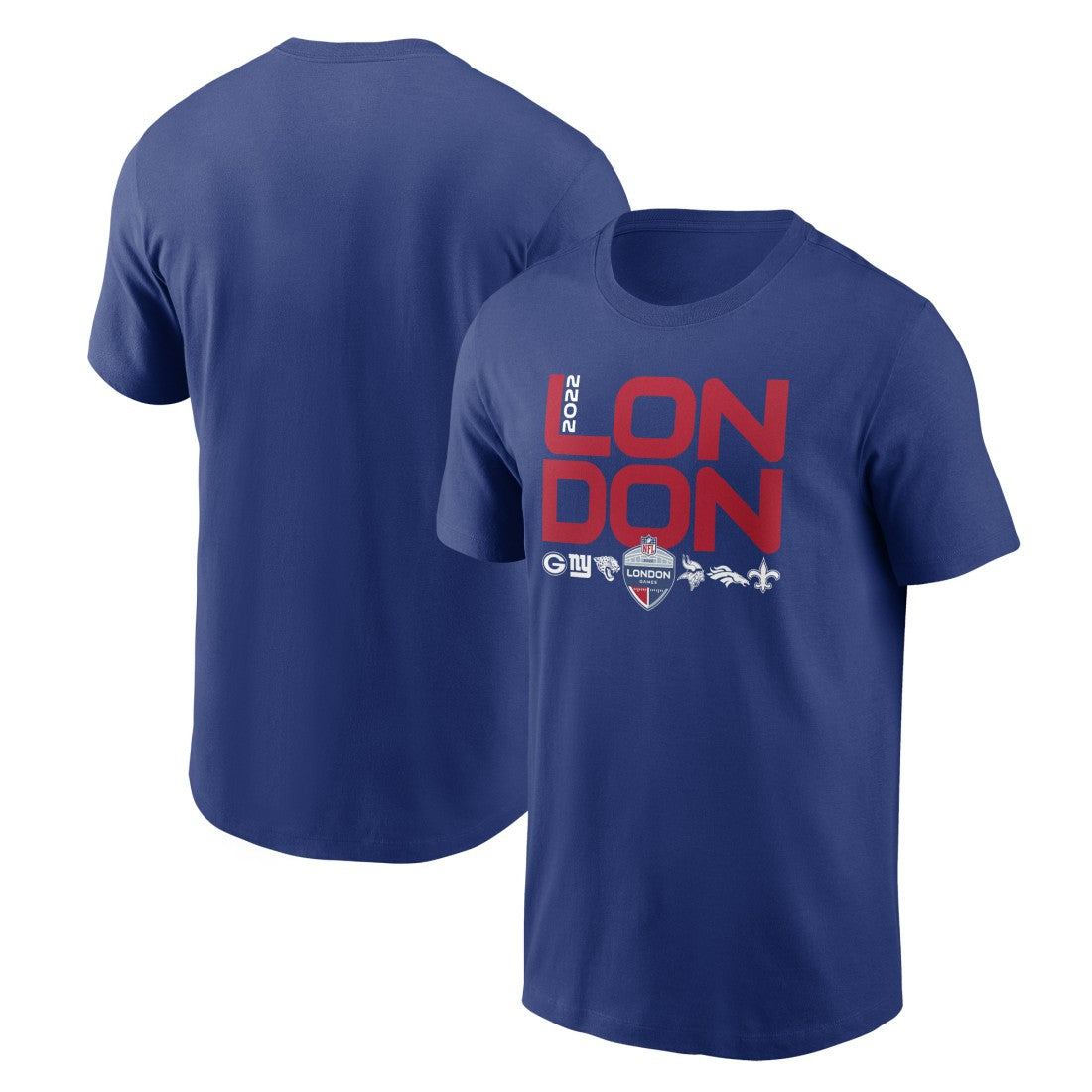 NFL Essential London Games T-Shirt - Royal - Nike