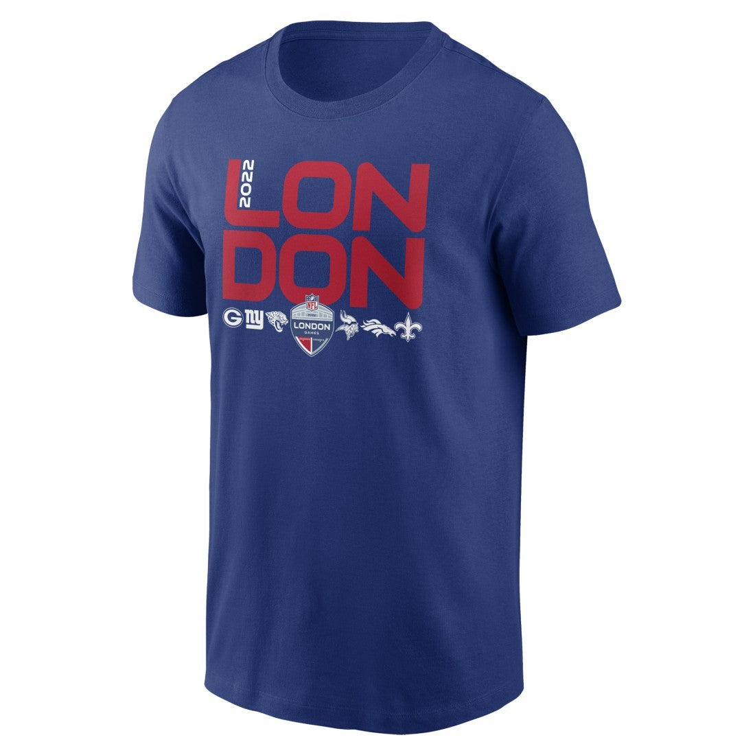 NFL Essential London Games T-Shirt - Royal - Nike