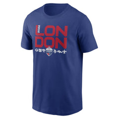 NFL Essential London Games T-Shirt - Royal - Nike