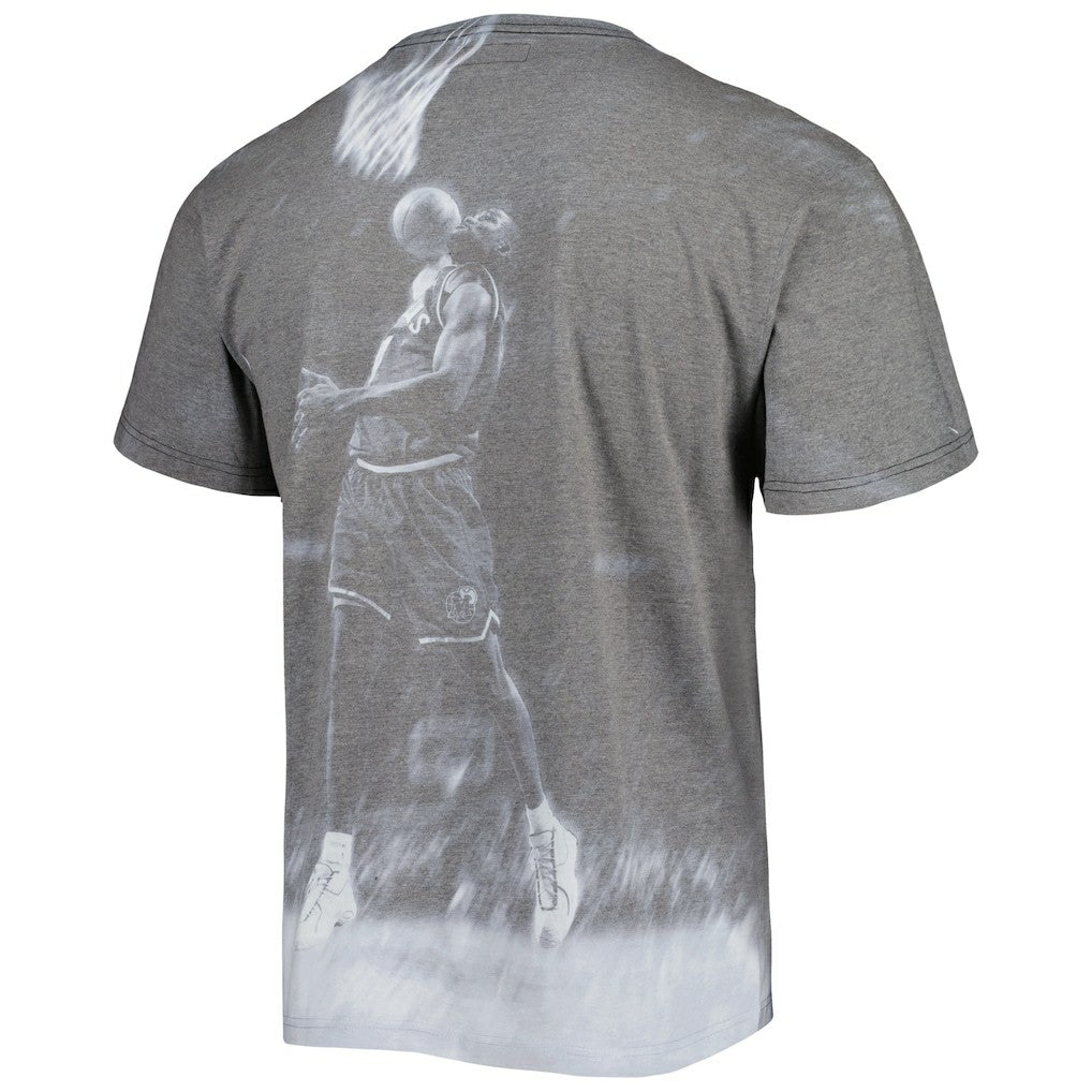 Mitchell & Ness Michael Finley Dallas Mavericks Above The Rim T-Shirt Heather Gray