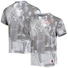Mitchell & Ness Rasheed Wallace Detroit Pistons Above The Rim T-Shirt Heather Gray