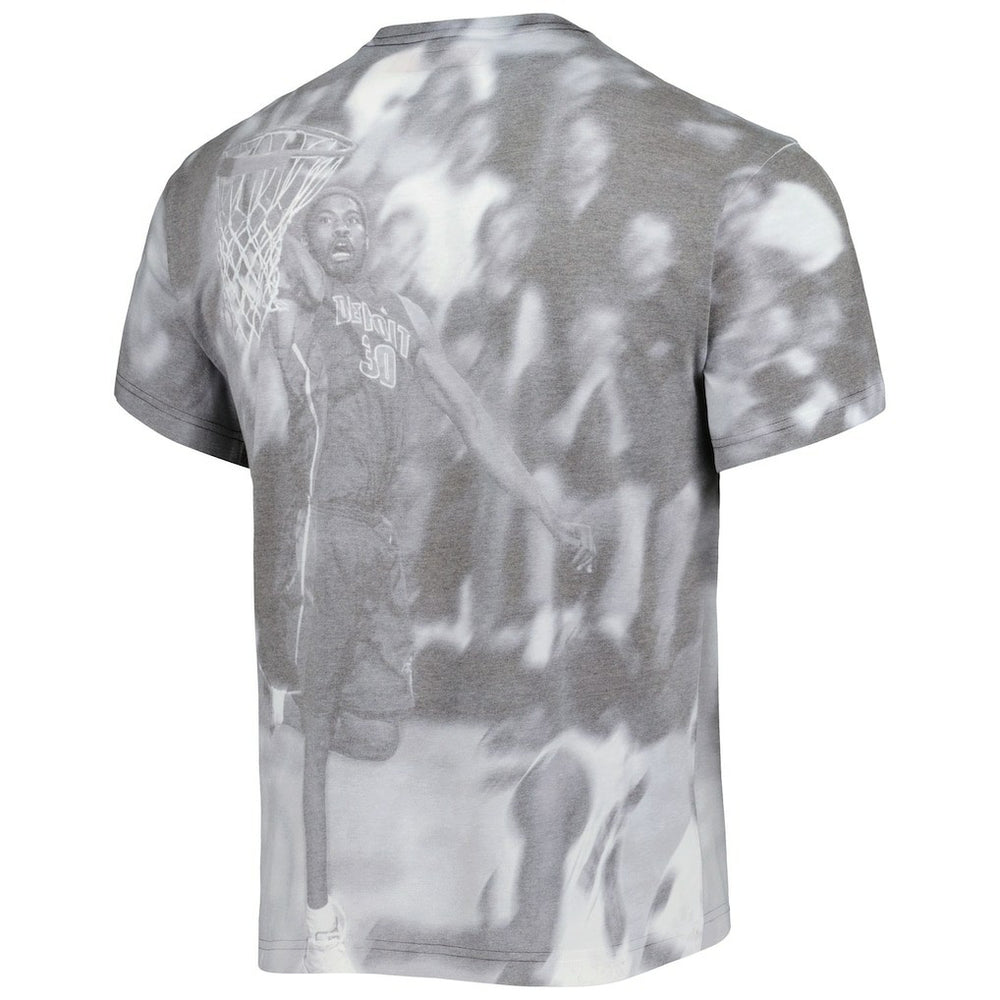 Mitchell & Ness Rasheed Wallace Detroit Pistons Above The Rim T-Shirt Heather Gray