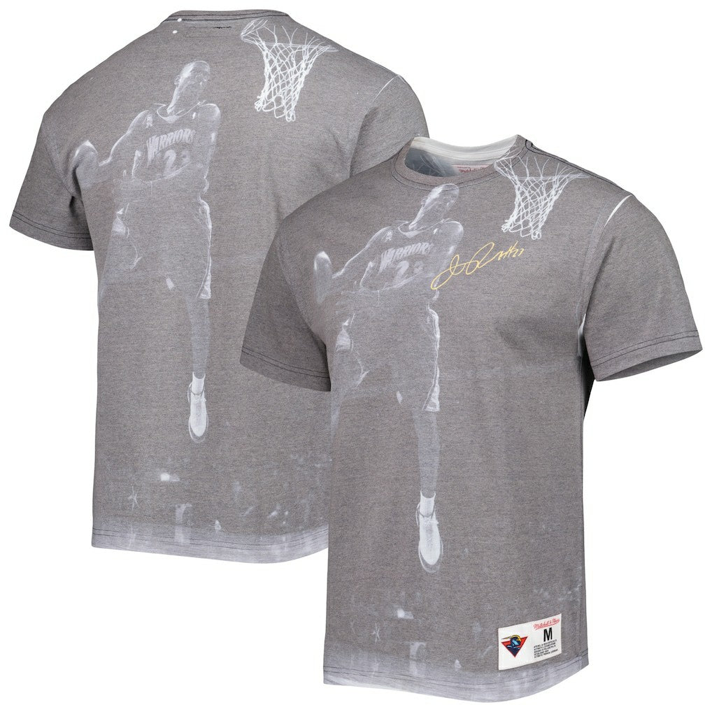 Mitchell & Ness Jason Richardson Golden State Warriors Above The Rim T-Shirt Heather Gray