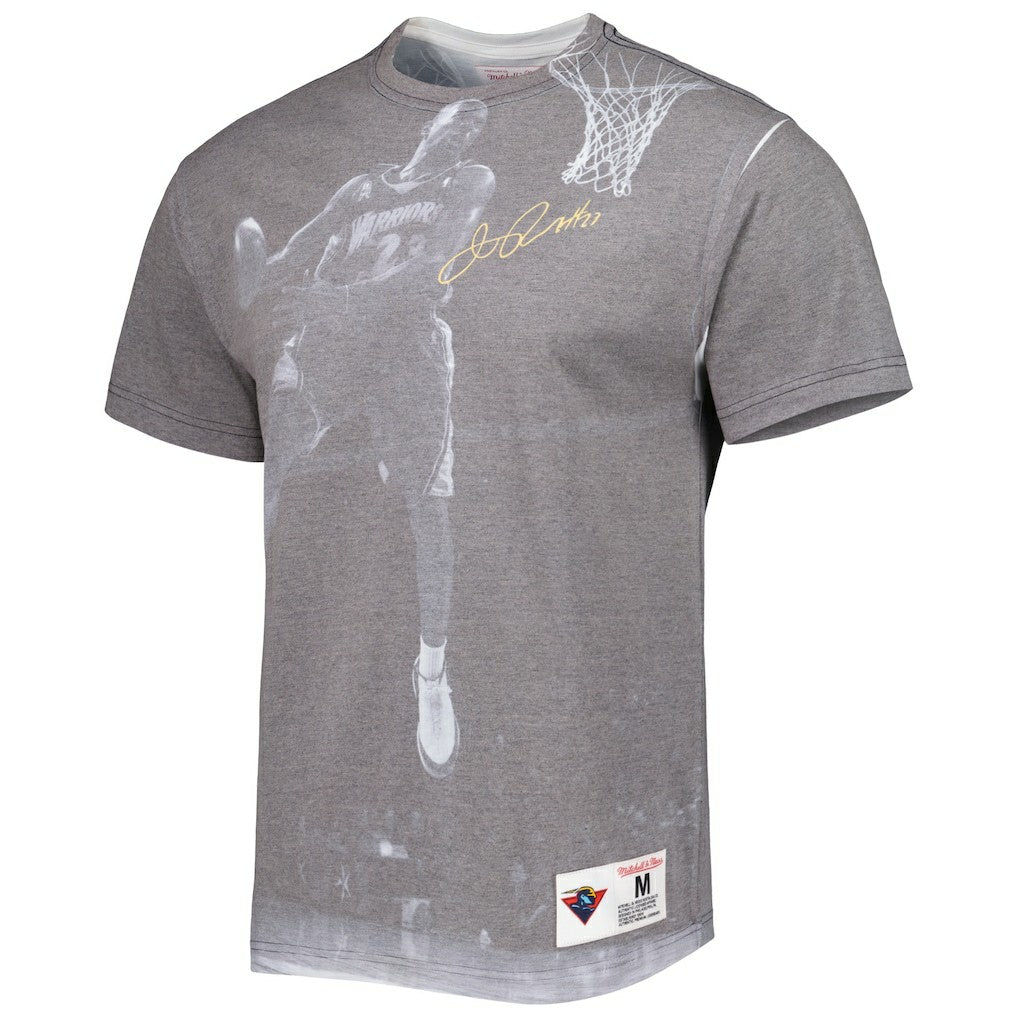 Mitchell & Ness Jason Richardson Golden State Warriors Above The Rim T-Shirt Heather Gray