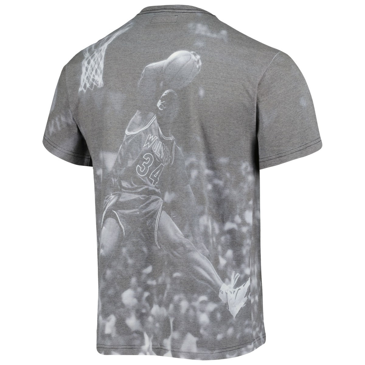 Mitchell & Ness Isaiah Rider Minnesota Timberwolves Above The Rim T-Shirt Gray
