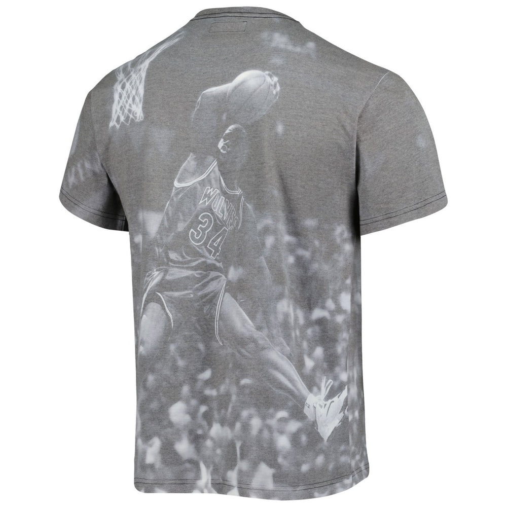 Mitchell & Ness Isaiah Rider Minnesota Timberwolves Above The Rim T-Shirt Gray