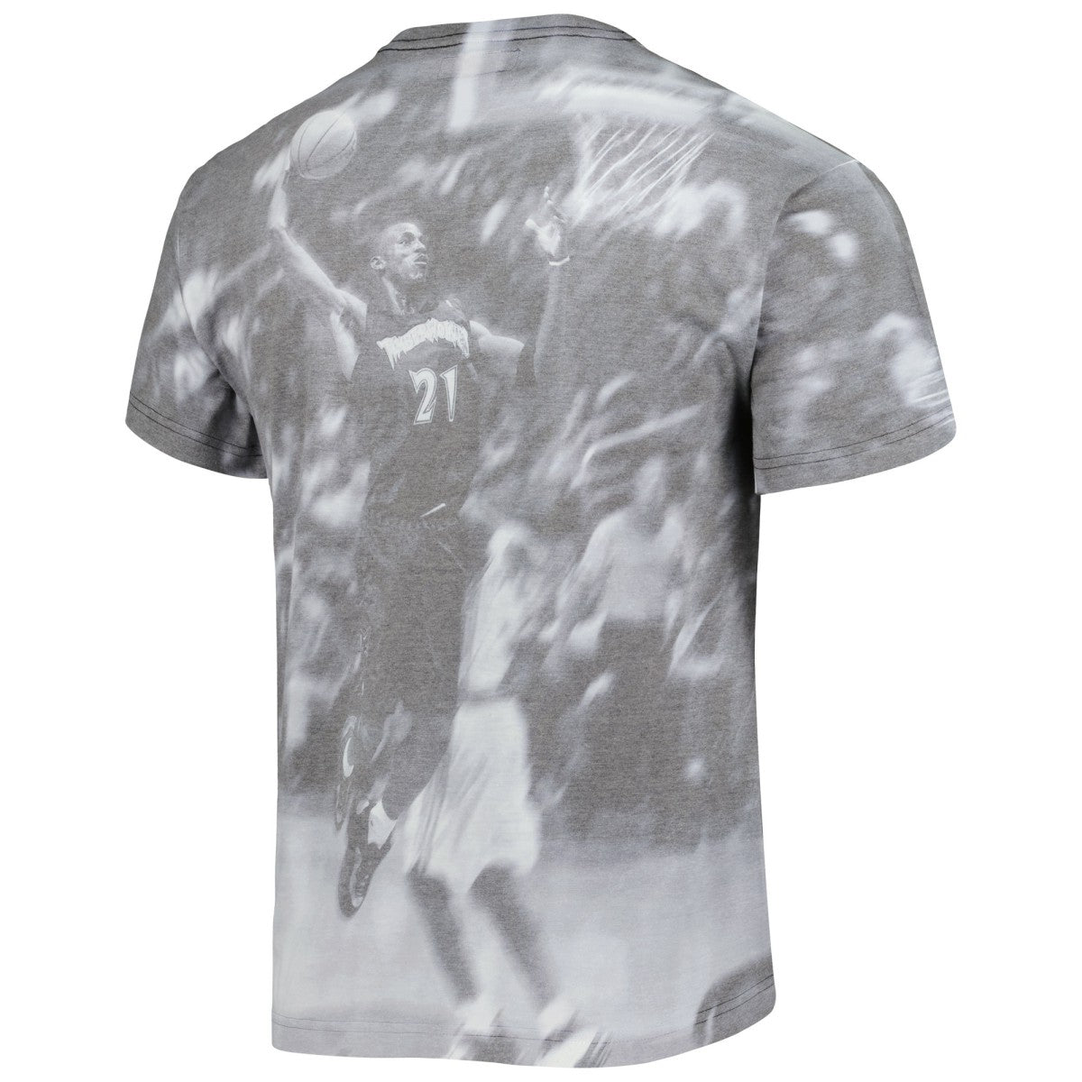 Mitchell & Ness Kevin Garnett Minnesota Timberwolves Above The Rim T-Shirt Heather Gray