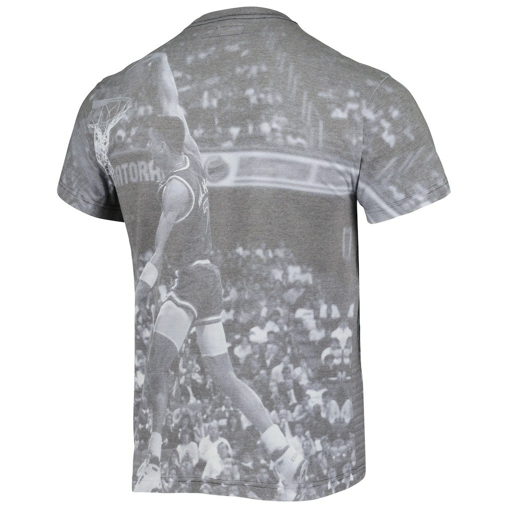 Mitchell & Ness Kenny Walker New York Knicks Above The Rim T-Shirt Heather Gray