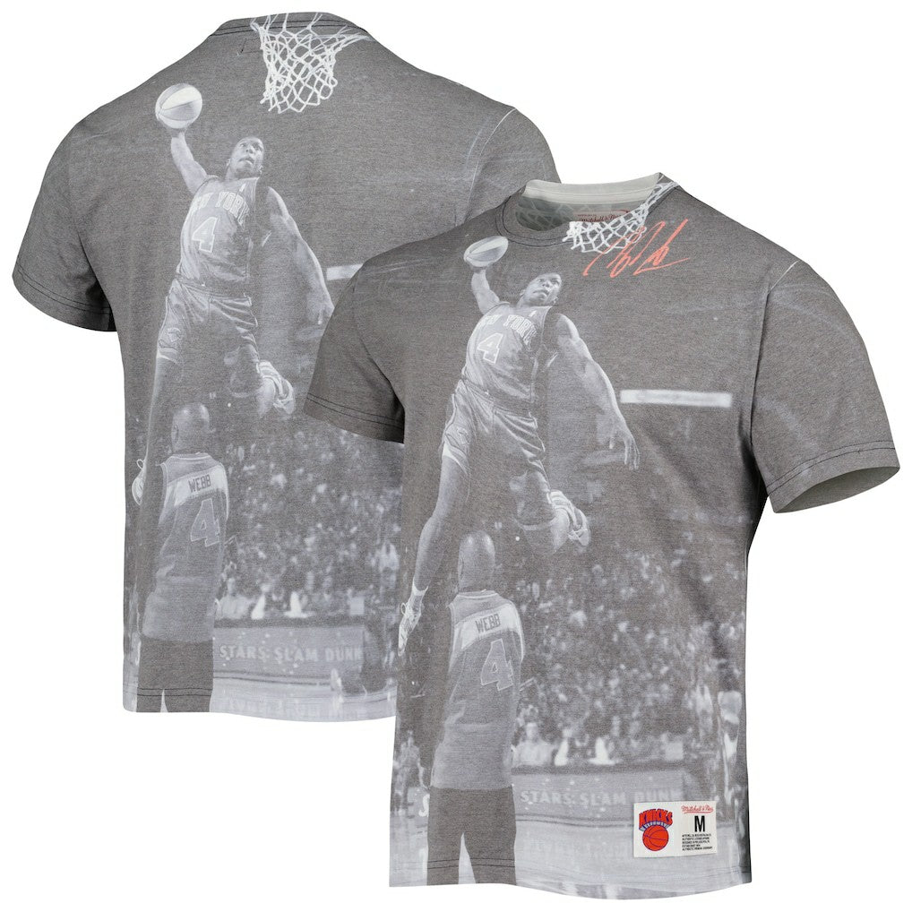 Mitchell & Ness Nate Robinson New York Knicks Above The Rim T-Shirt Gray