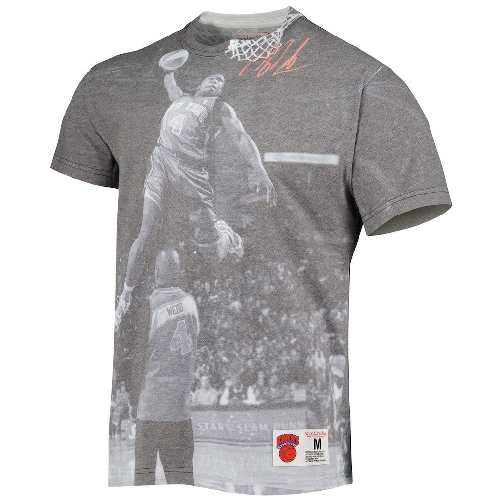 Mitchell & Ness Nate Robinson New York Knicks Above The Rim T-Shirt Gray