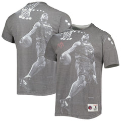 Mitchell & Ness Vince Carter Toronto Raptors Above The Rim T-Shirt Heather Gray