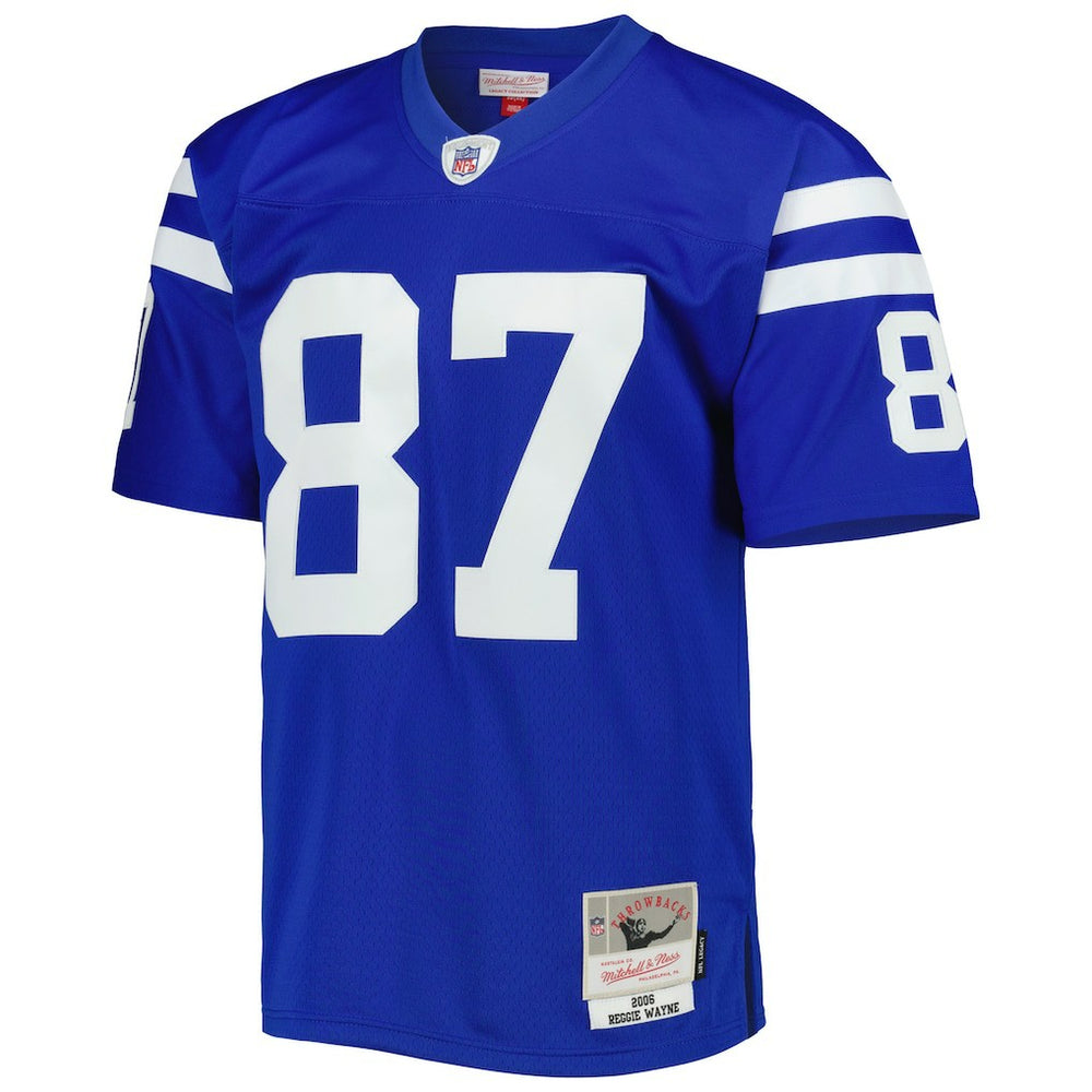 Reggie Wayne Indianapolis Colts Legacy Replica Jersey - Royal - Mitchell & Ness