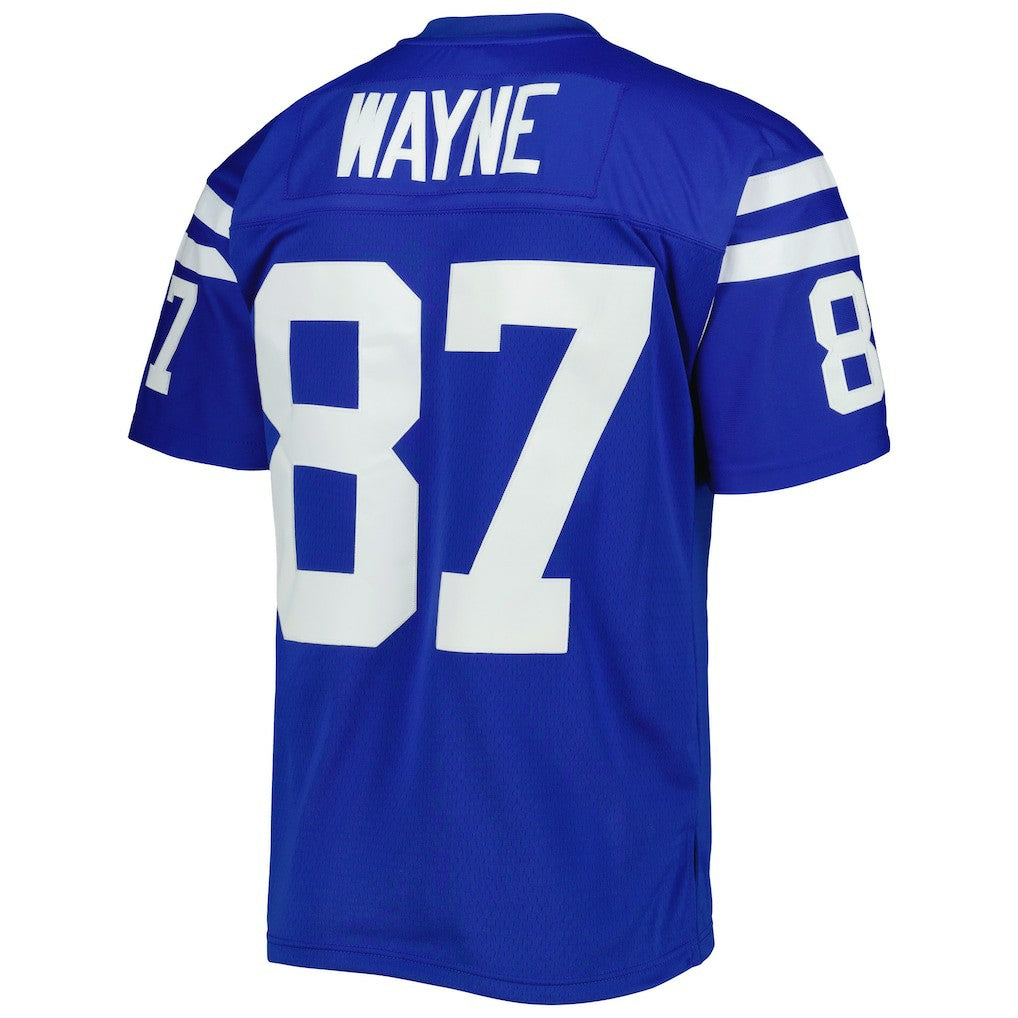 Reggie Wayne Indianapolis Colts Legacy Replica Jersey - Royal - Mitchell & Ness