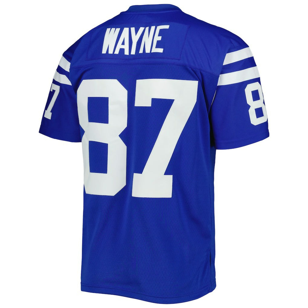 Reggie Wayne Indianapolis Colts Legacy Replica Jersey - Royal - Mitchell & Ness