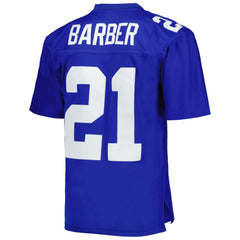 Tiki Barber New York Giants Legacy Replica Jersey - Royal - Mitchell & Ness