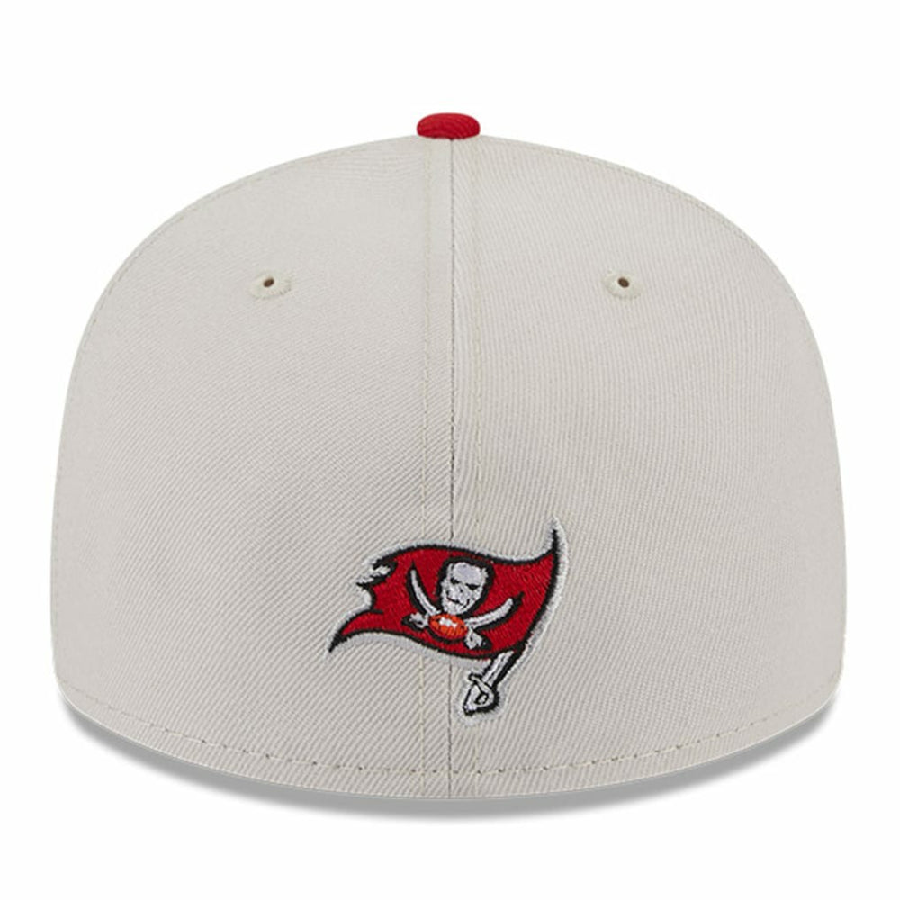Tampa Bay Buccaneers New Era 2023 NFL Draft Low Profile 59FIFTY Fitted Hat - Stone/Red - NFL