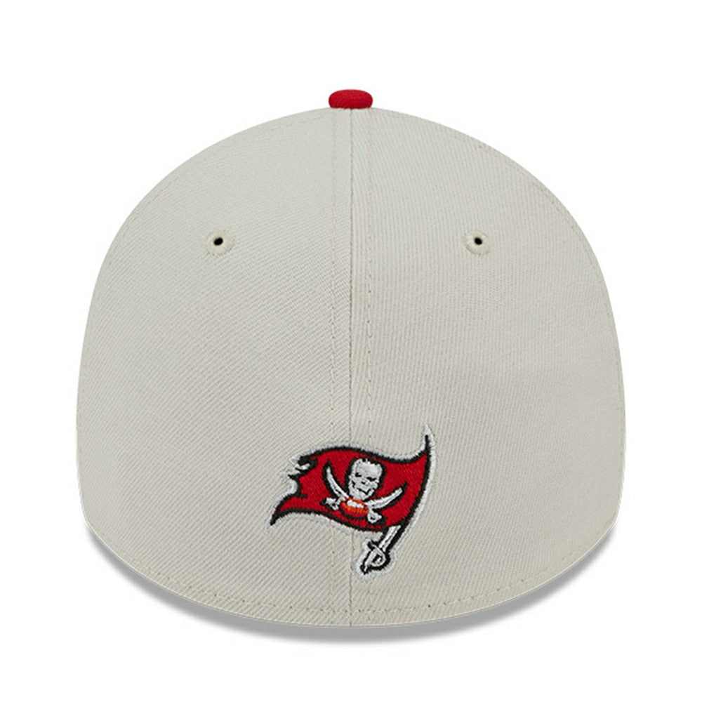 Tampa Bay Buccaneers New Era 2023 NFL Draft 39THIRTY Flex Hat - Stone/Red - NFL