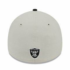 Las Vegas Raiders New Era 2023 NFL Draft 39THIRTY Flex Hat - Stone/Black - NFL