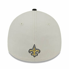 New Orleans Saints New Era 2023 NFL Draft 39THIRTY Flex Hat - Stone/Black - NFL