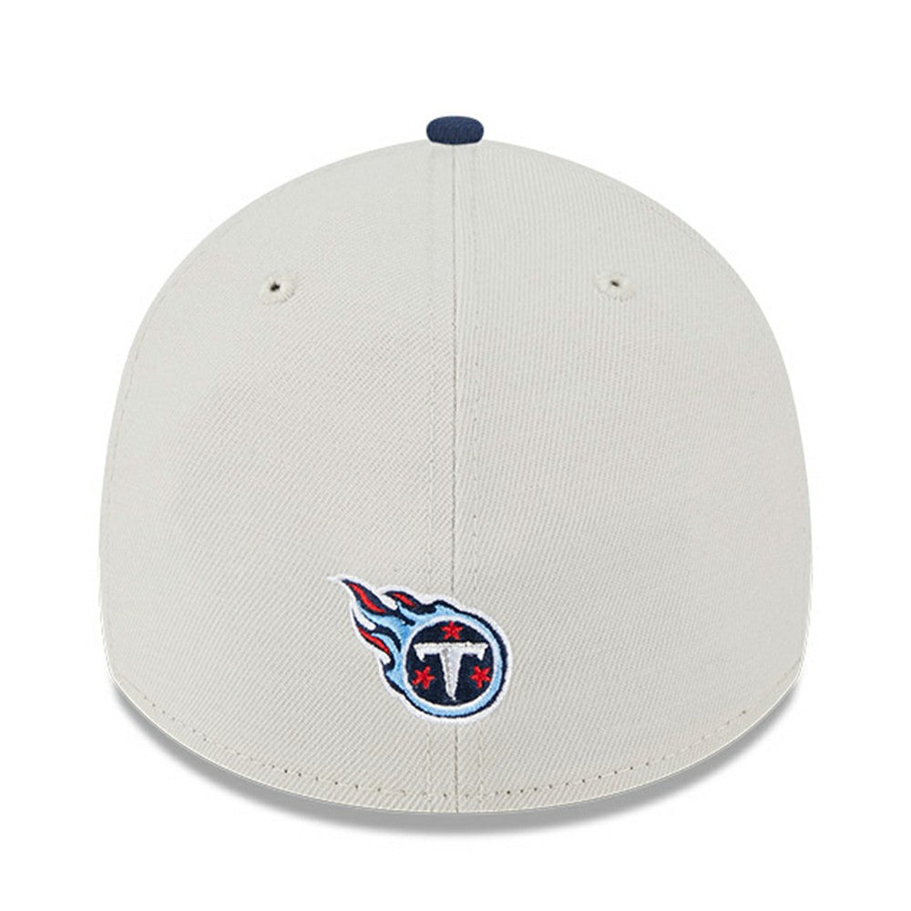 Tennessee Titans New Era 2023 NFL Draft 39THIRTY Flex Hat - Stone/Navy - NFL