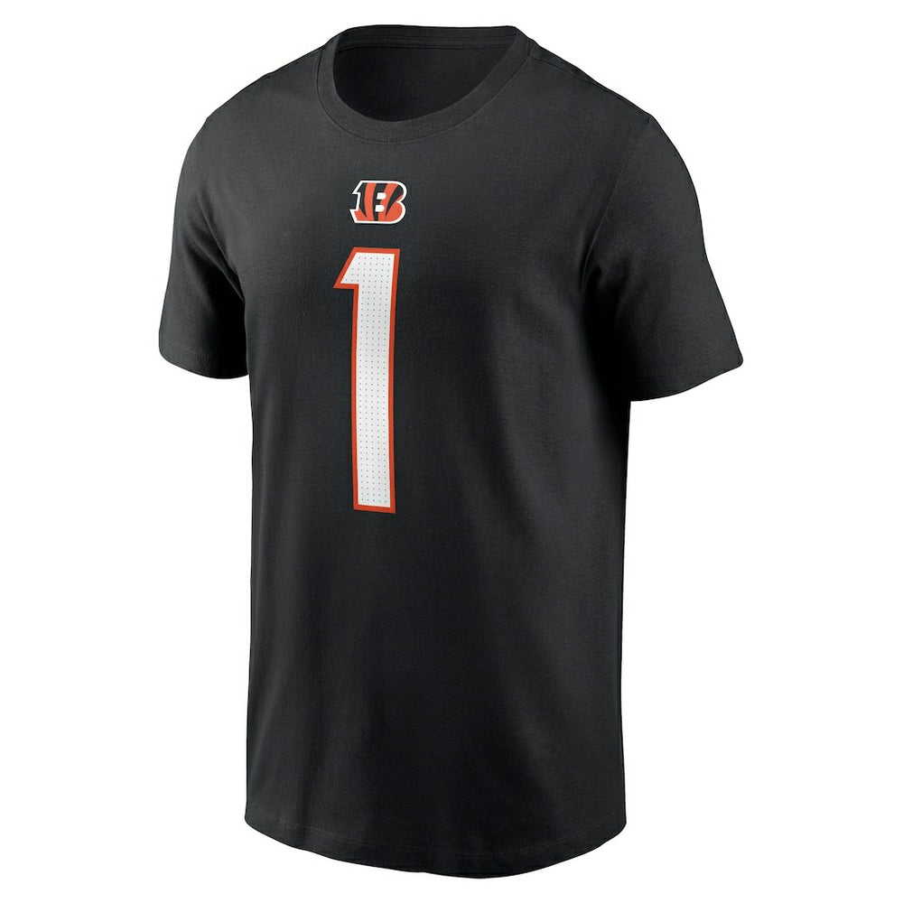 Ja'Marr Chase Cincinnati Bengals Player Name & Number T-Shirt - Black - Nike