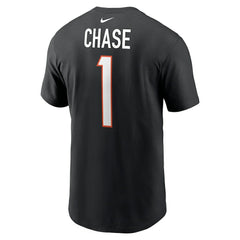 Ja'Marr Chase Cincinnati Bengals Player Name & Number T-Shirt - Black - Nike