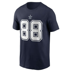 CeeDee Lamb Dallas Cowboys Player Name & Number T-Shirt - Navy - Nike