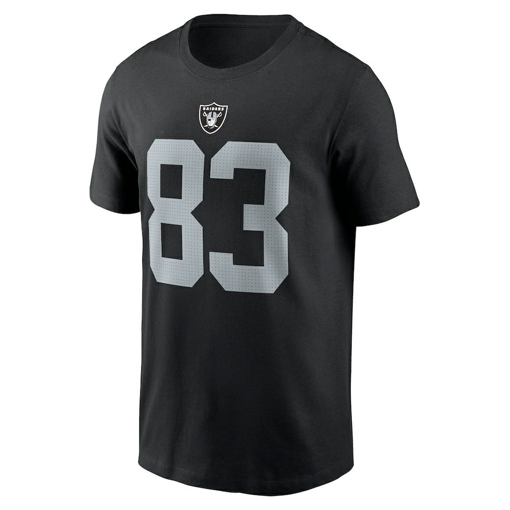 Darren Waller Las Vegas Raiders Player Name & Number T-Shirt - Black - Nike
