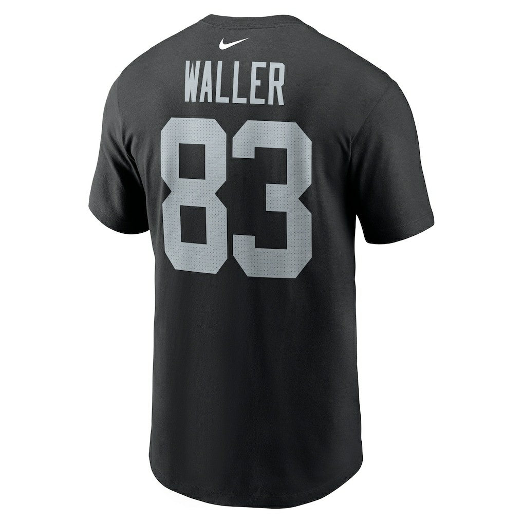 Darren Waller Las Vegas Raiders Player Name & Number T-Shirt - Black - Nike