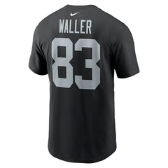 Darren Waller Las Vegas Raiders Player Name & Number T-Shirt - Black - Nike