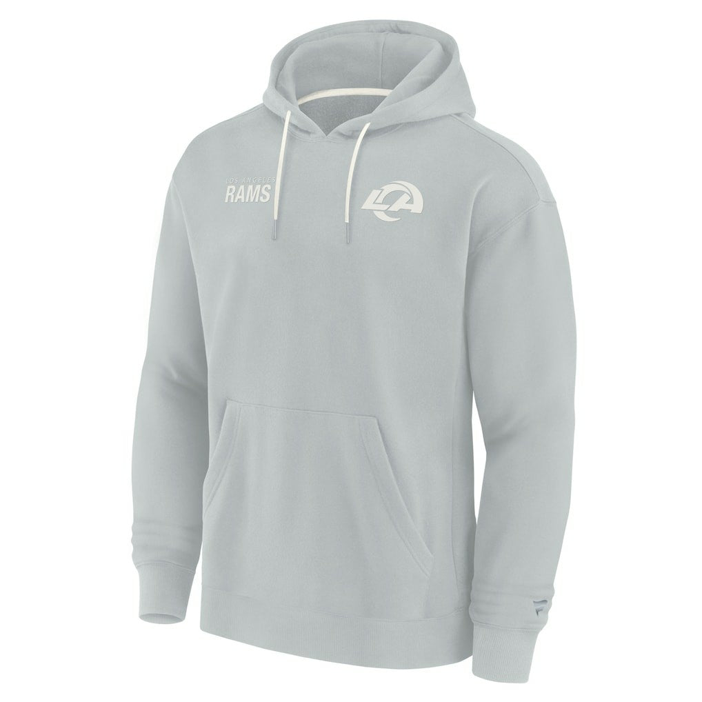 Los Angeles Rams Unisex Elements Super Soft Fleece Pullover Hoodie - Gray - Fanatics