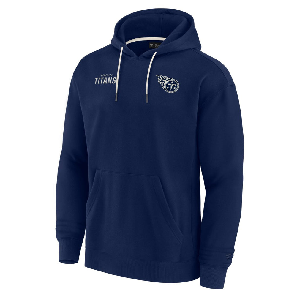 Tennessee Titans Unisex Elements Super Soft Fleece Pullover Hoodie - Navy - Fanatics