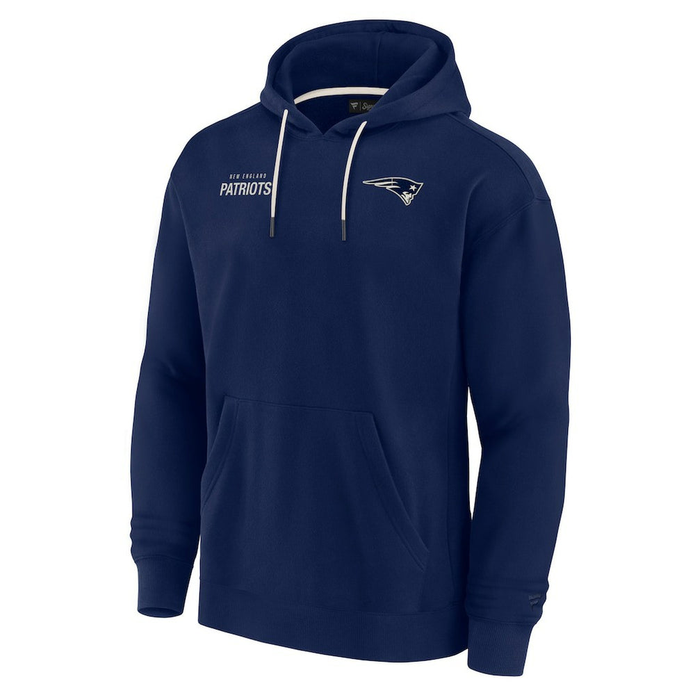 New England Patriots Unisex Elements Super Soft Fleece Pullover Hoodie - Navy - Fanatics