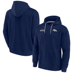 Denver Broncos Unisex Elements Super Soft Fleece Pullover Hoodie - Navy - Fanatics