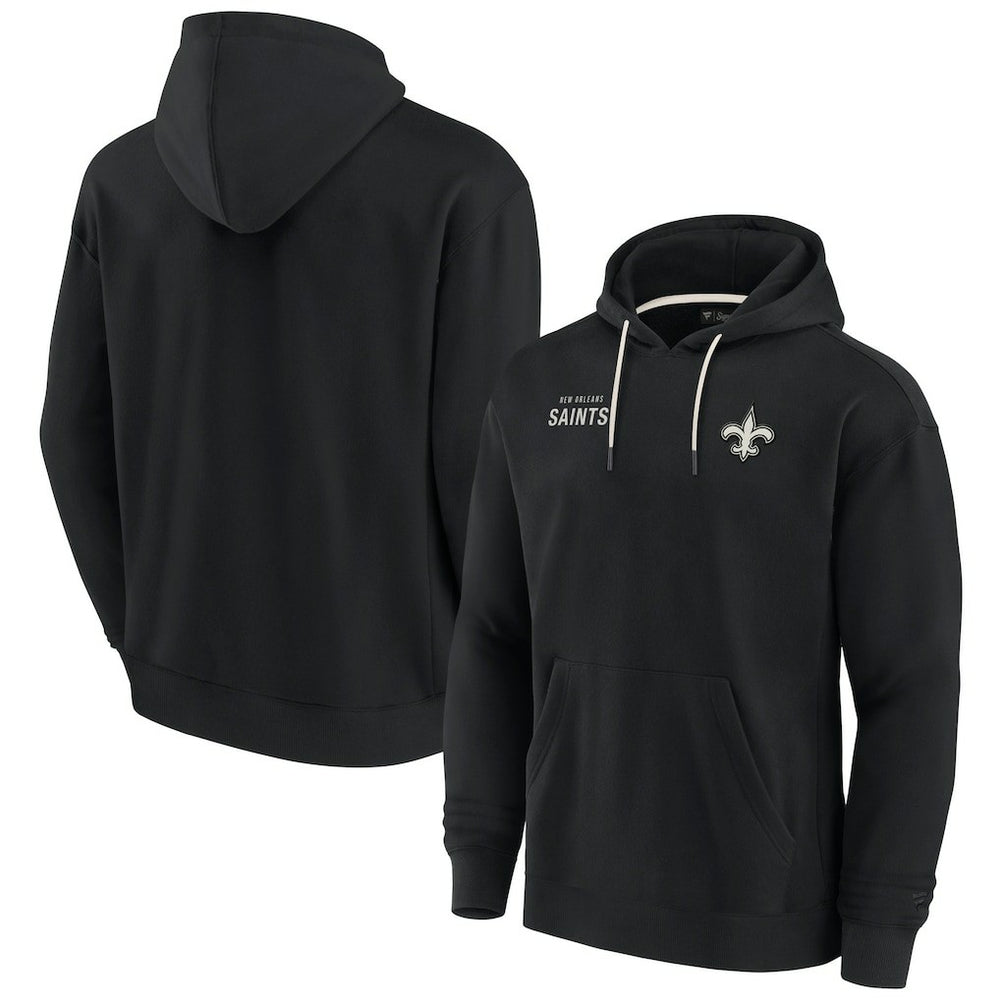 New Orleans Saints Unisex Elements Super Soft Fleece Pullover Hoodie - Black - Fanatics
