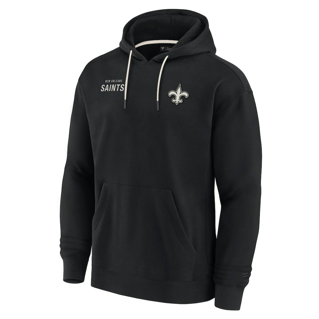 New Orleans Saints Unisex Elements Super Soft Fleece Pullover Hoodie - Black - Fanatics