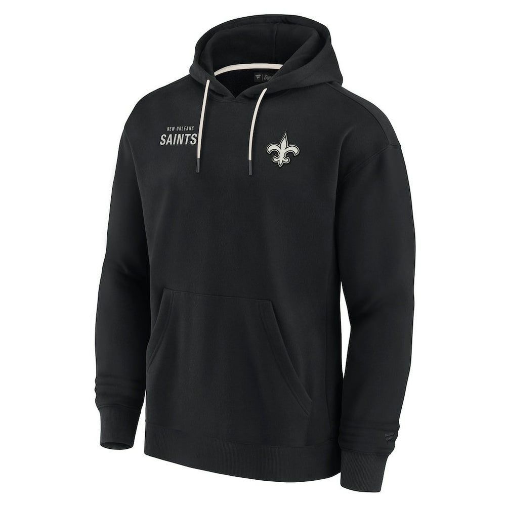 New Orleans Saints Unisex Elements Super Soft Fleece Pullover Hoodie - Black - Fanatics