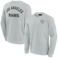 Los Angeles Rams Unisex Elements Super Soft Pullover Sweatshirt - Gray - Fanatics