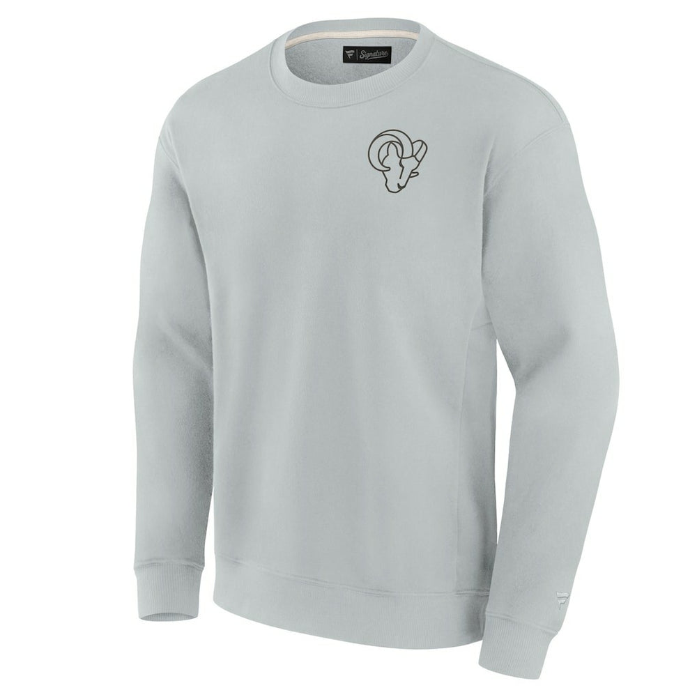 Los Angeles Rams Unisex Elements Super Soft Pullover Sweatshirt - Gray - Fanatics