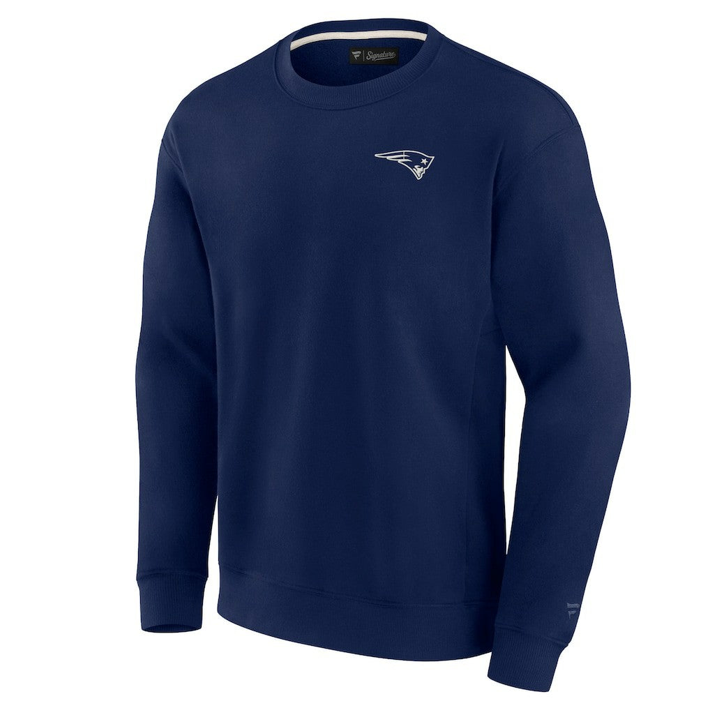 New England Patriots Unisex Elements Super Soft Pullover Sweatshirt - Navy - Fanatics