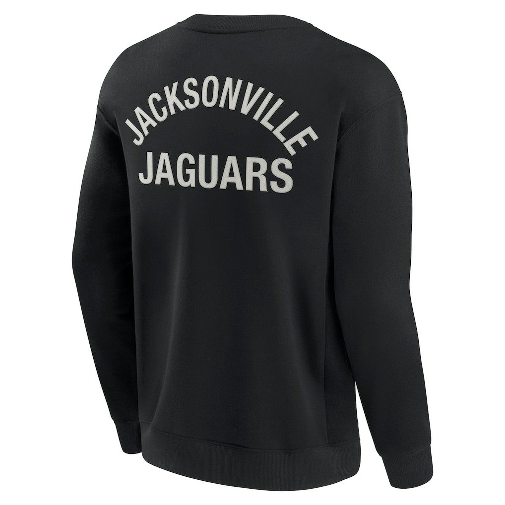 Jacksonville Jaguars Unisex Elements Super Soft Pullover Sweatshirt - Black - Fanatics