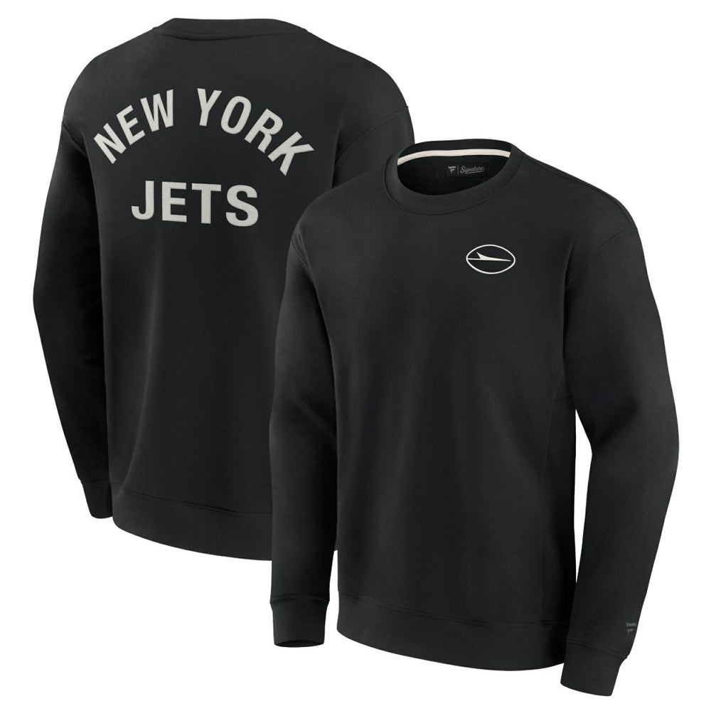 New York Jets Unisex Elements Super Soft Pullover Sweatshirt - Black - Fanatics