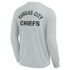 Kansas City Chiefs Unisex Elements Super Soft Long Sleeve T-Shirt - Gray - Fanatics
