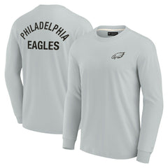 Philadelphia Eagles Unisex Elements Super Soft Long Sleeve T-Shirt - Gray - Fanatics