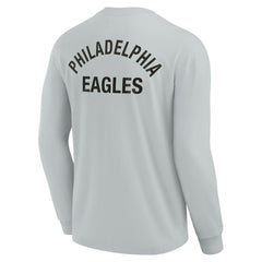 Philadelphia Eagles Unisex Elements Super Soft Long Sleeve T-Shirt - Gray - Fanatics