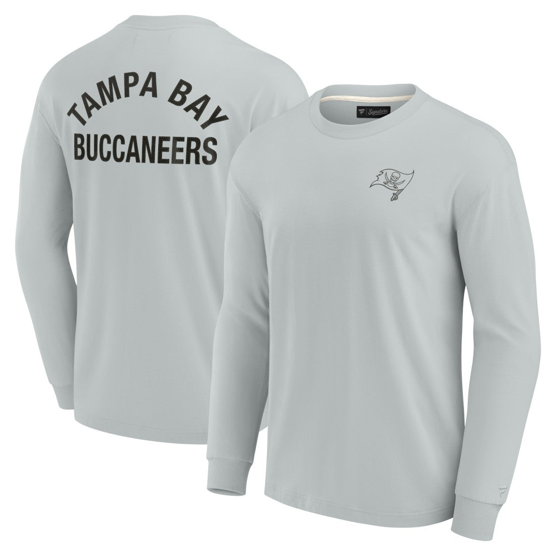 Tampa Bay Buccaneers Unisex Elements Super Soft Long Sleeve T-Shirt - Gray - Fanatics