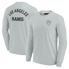 Los Angeles Rams Unisex Elements Super Soft Long Sleeve T-Shirt - Gray - Fanatics